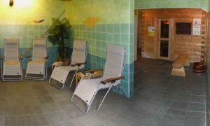 Sauna-Ruheraum